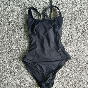 Black one piece Slim & Sculpt.
